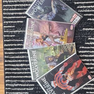 Death of Wolverine Comic Book Set